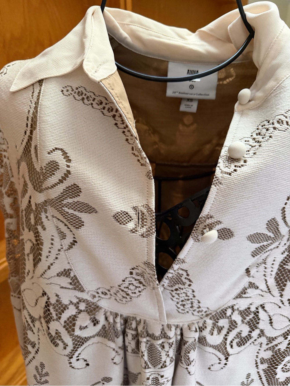 ANNA SUI x Target Cream babydoll dress - Picture 7 of 7